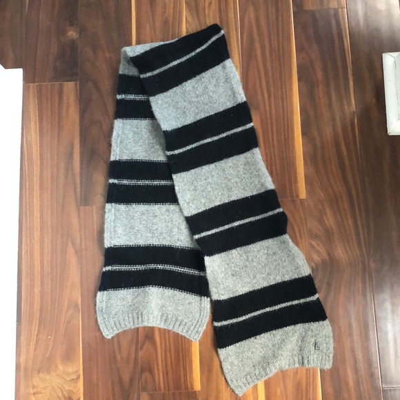 Ralph Lauren Accessories - Ralph by Ralph Lauren black and grey scarf